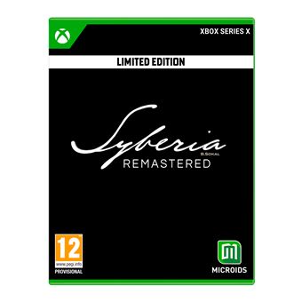 Syberia Remastered Limited Edition Xbox Series X