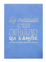 Carnet Souple A5 Désastre Leitmotiv Einstein Bleu