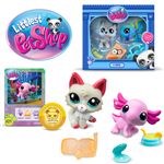 Figurine Bandai Littlest PetShop Duo d'animaux Modèle aléatoire
