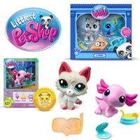 Bandai Littlest Pet Shop Duo Tierfigur - Zufälliges Modell