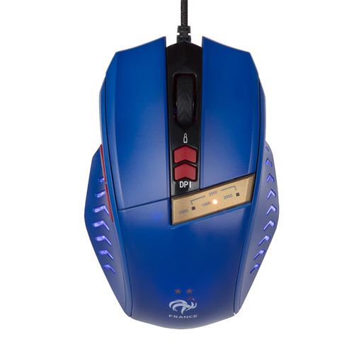 Konix Bleu Souris Gaming Filaire Edition Fff