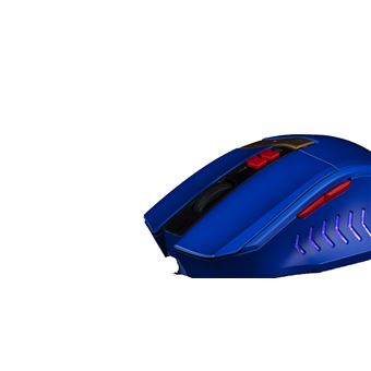 Souris Gaming filaire Konix Edition FFF Bleu