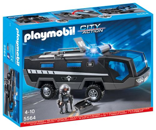 playmobil police camion