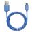 Câble Temium Micro-USB 1m Bleu_0