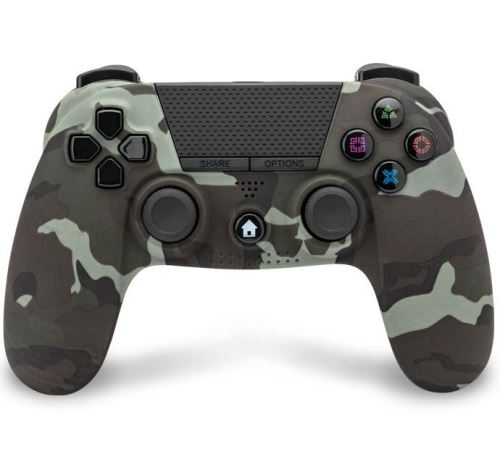 UNDC Manette Bluetooth Camouflage Under Control avec Prise Casque pour PS4