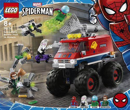 LEGO® Marvel Spider-Man 76174 Le camion monstre de Spider-Man contre Mystério