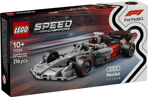 LEGO Speed Champions Voiture de course Audi Revolut F1 Team R26 77259 - vue 4
