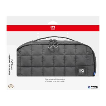 Pochette rembourrée Hori Noir pour Nintendo Switch 2