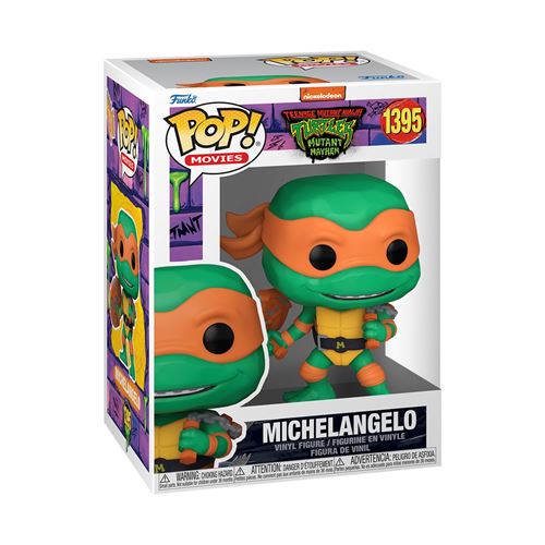 Figurine Funko Pop Movies Teenage Mutant Ninja Turtles Secret of The Ooze Michelangelo État correct - Funko reconditionné disponible sur Fnac