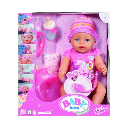 Poupon Interactif Baby Born Fille Poupee Achat Prix Fnac