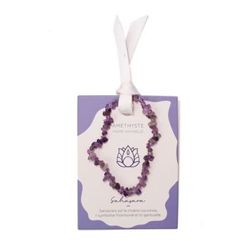 Bracelet chakra couronne A