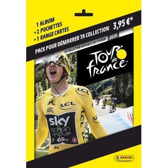 Panini Tour De France 2026 – Pack Démarrage Album + 4 Pochettes (20 Stickers) – Collection Officielle