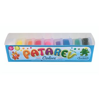 Pâte à modeler SentoSphère Patarev 9 pots - 1