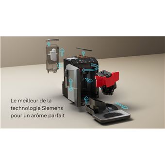 Expresso avec broyeur Siemens TF305E04 1300 W Titane Métallisé