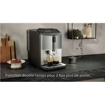 Expresso avec broyeur Siemens TF305E04 1300 W Titane Métallisé