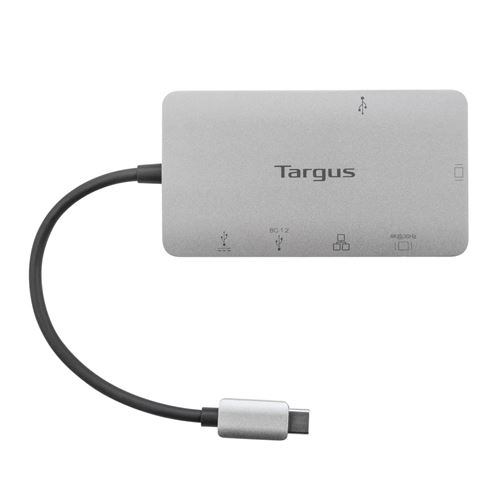 Station d accueil Targus 6 en 1 pour PC portable Argent