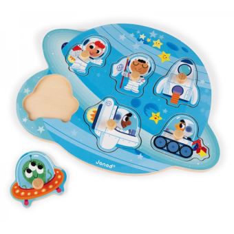 Puzzle Janod Happy Space 6 pièces