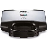 Appareil à croque-monsieur Tefal SM157236 Ultracompact 700 W Noir et Gris