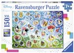 Puzzle 150 pièces XXL Ravensburger Bulles de savon amusantes Disney