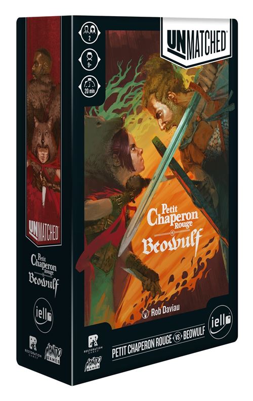 Iello Unmatched : Petit Chaperon Vs Beowulf - vue 2