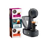 Machine Espresso Krups Nescafé Dolce Gusto Infinissima avec 3 boites de capsules offertes YY4998FD 1500 W Gris