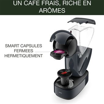 Machine Espresso Krups Nescafé Dolce Gusto Infinissima avec 3 boites de capsules offertes YY4998FD 1500 W Gris