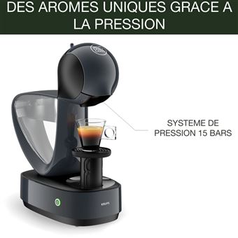 Machine Espresso Krups Nescafé Dolce Gusto Infinissima avec 3 boites de capsules offertes YY4998FD 1500 W Gris