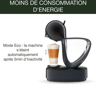 Machine Espresso Krups Nescafé Dolce Gusto Infinissima avec 3 boites de capsules offertes YY4998FD 1500 W Gris