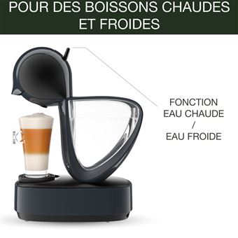 Machine Espresso Krups Nescafé Dolce Gusto Infinissima avec 3 boites de capsules offertes YY4998FD 1500 W Gris