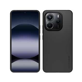 Aerku - Coque + Protection écran Pour Xiaomi Redmi Watch 4 - Transparent & Noir - Anti-chocs Et Anti-rayures