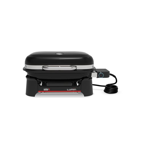 WEBER Elektrogrill, porzellanemailliert, LxBxH: 42x59x57 cm, schwarz