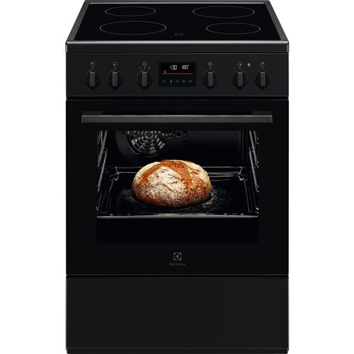 Cuisinière Vitrocéramique Electrolux Ekr648923K 57 L Noir