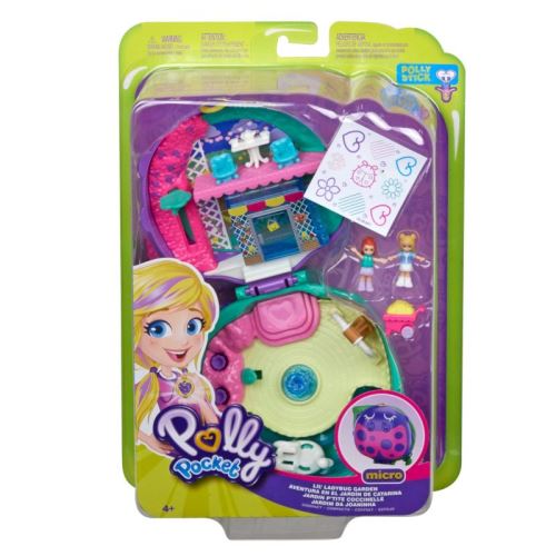 Coffret Mini Figurine Polly Pocket Le Jardin Coccinelle