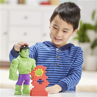 Jeu Figurine Marvel Spidey Amazing Friends Hulk Jouet pour Enfants