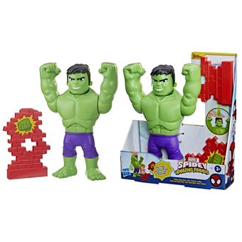 Figurine Marvel Spidey Et Ses Amis Extraordinaires Hulk Casseur De Mur