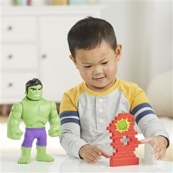 Figurine Marvel Spidey Et Ses Amis Extraordinaires Hulk Casseur De Mur