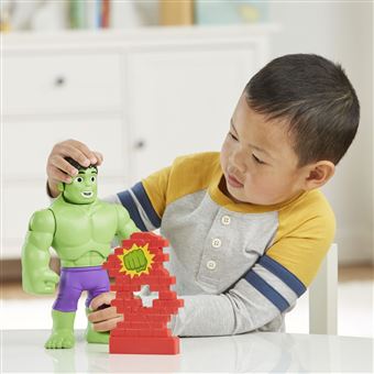 Figurine Marvel Spidey Et Ses Amis Extraordinaires Hulk Casseur De Mur