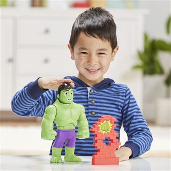 Figurine Marvel Spidey Et Ses Amis Extraordinaires Hulk Casseur De Mur