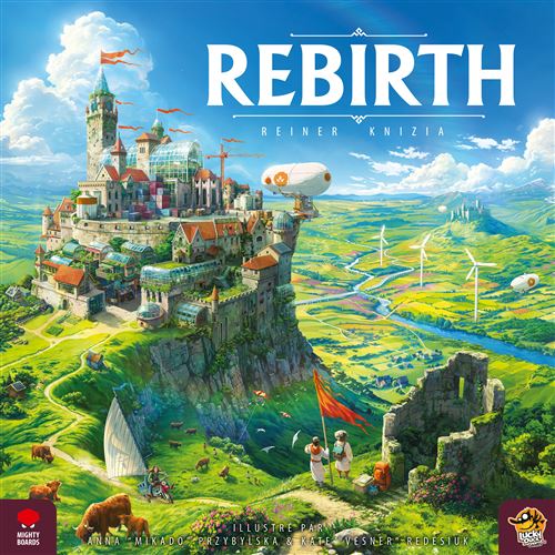 Jeu de stratégie Lucky Duck Games Rebirth - vue 1