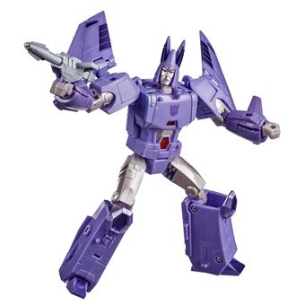 Figurine Transformers Kingdom War pour Cybertron Cyclonus Deluxe Class