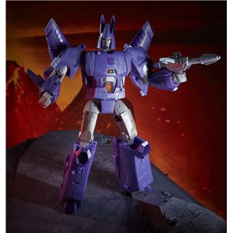 Figurine Transformers Kingdom War pour Cybertron Cyclonus Deluxe Class