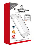 Kit de protection Geek Monkeys Premium pour Nintendo Switch Transparent