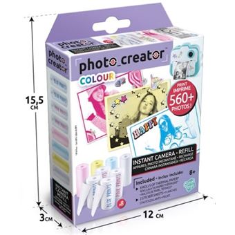 Appareil photo pour enfants, appareil photo à impression instantanée 1080p pour enfants, cadeaux de Noël et d'anniversaire pour filles et garçons de 3, 4, 5, 6, 7, 8, 9, 10, 11, 12
