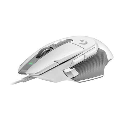 Souris Gaming Filaire Logitech G502 X pour PC ou Mac Blanc