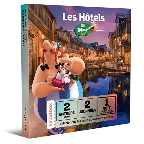 Coffret cadeau SmartBox Séjour au Parc Astérix