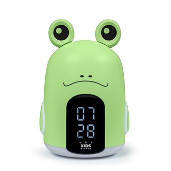 Jeu éducatif et électronique BigBen Réveil Veilleuse Forme Grenouille Trevor Vert