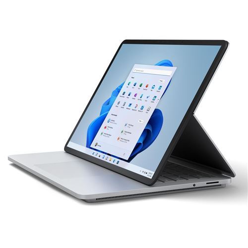 PC Ultra-Portable Microsoft Surface Laptop Studio 14,4" Ecran tactile Intel Core i5 16 Go RAM 256 Go SSD Platine