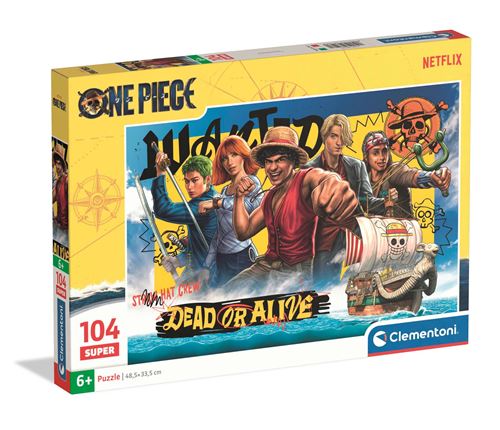 Clementoni Puzzle 104 Pièces Super One Piece