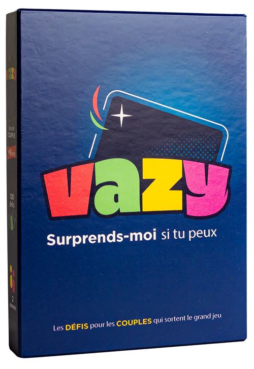 Jeu D’Ambiance Tailemi JDVAZ – Vazy 120 Cartes Défis Hilarants