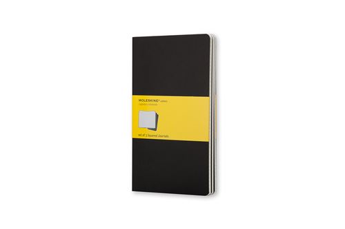 MSK L CAHIER RUIT ZWART/NOIR